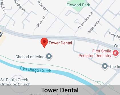 Map image for Dental Implants in Irvine, CA